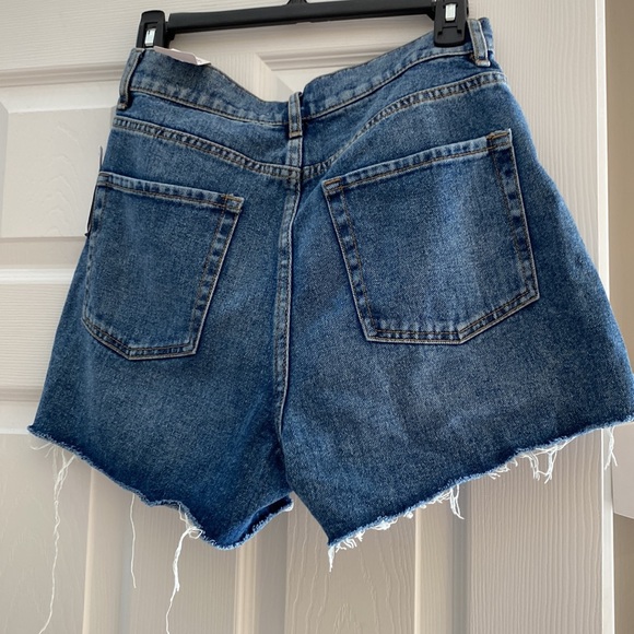 NWT PACSUN high rise jean shorts - Picture 7 of 9
